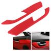 2pcs Suede Interior Door Handle Panel Cover Frame 2mm Thick Fit for  4 E89 2009‑2016