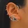 Spiders Design Ear Clip Without Piercing Comfortable Gothic Ear Accessory For Music Festivals Night Out