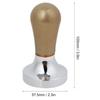 Aluminum Material Aluminum Coffee Tamper Gold Color Espresso Tamper  Espresso Making