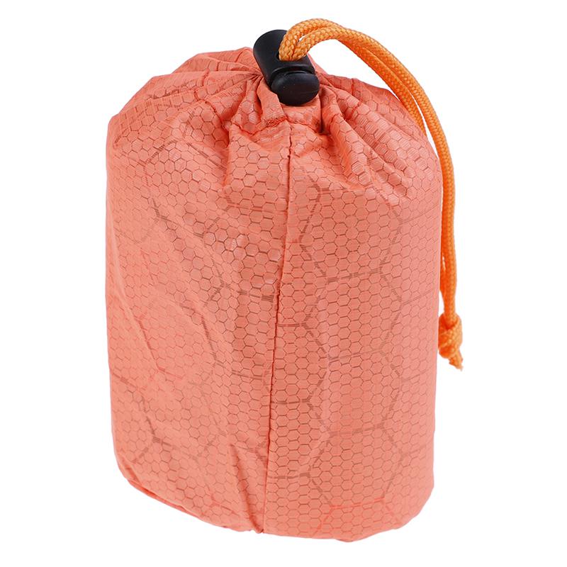 1Pc Storage Bag Emergency First Aid Sleeping Bag Pe Film Tent
