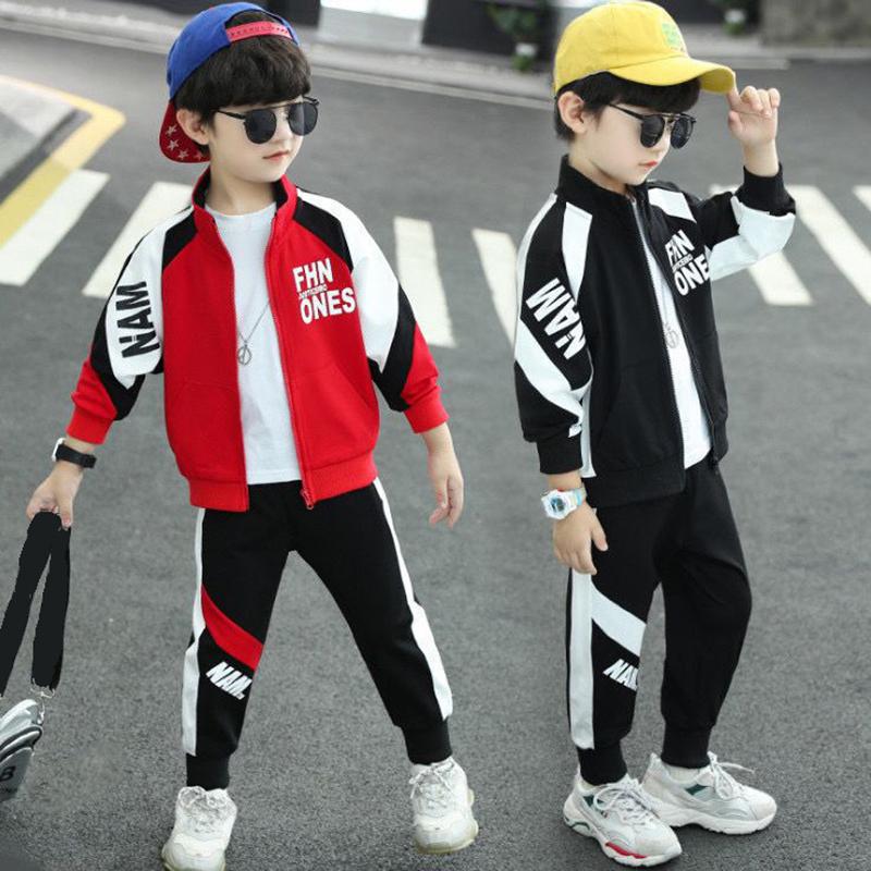 Boys Spring Autumn Arrival Fashionable Baby Set Cool Kids Little