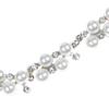 Fashion Imitation Pearl Rhinestone Bracelet Adjustable Chain Vintage Faux Pearl Bangle For Women Wedding Party Daily Jewelry
