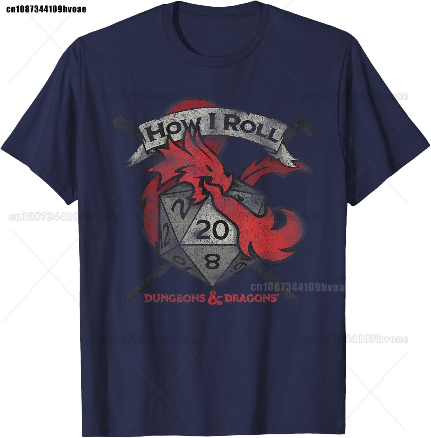 

Retro Dungeon Tarot Card Cat Dice D20 TShirt for Concentration Funny Gamer Dice Dragon T Shirts Summer Streetwear Gifts Men M