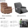 Water-Repellent Split Recliner Chair Cover Elastic Armchair Cover Single/Loveseat/ Sofa Non-Slip Sofa Covers For Living Room