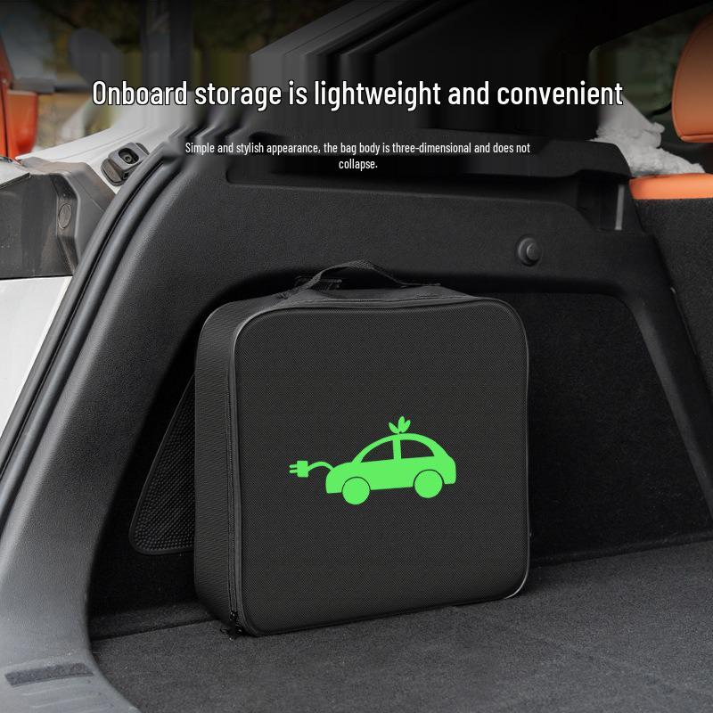 Portable Waterproof and Flame-Retardant EV Charging Cable Storage Bag