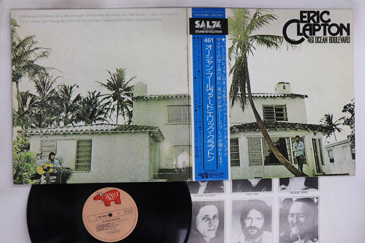 

LP Record ERIC CLAPTON - 461 Ocean Boulevard MW2098 RSO 1974 Japan Obi Rock Used