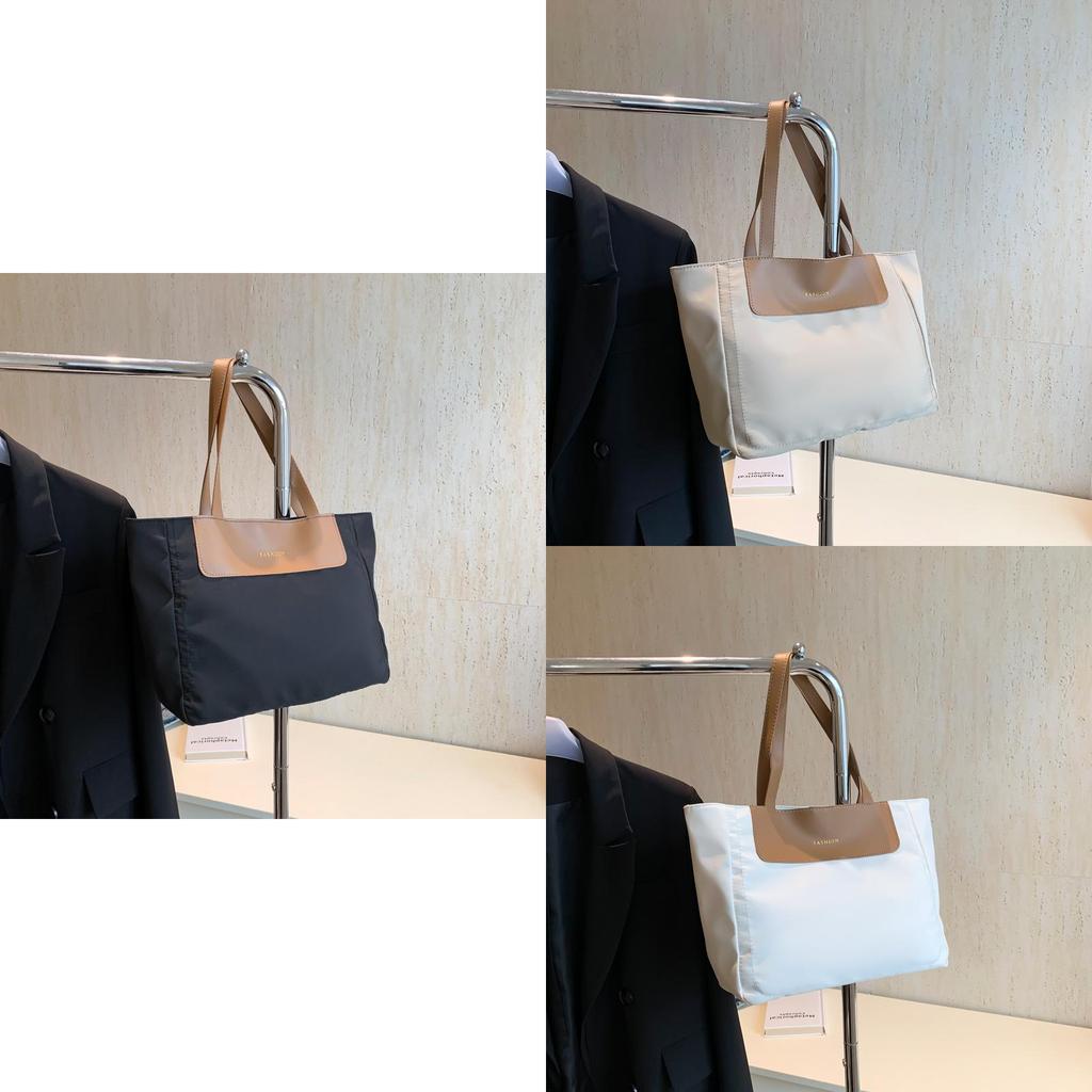 Bolsa Tote Feminina Estilosa de Grande Capacidade 2024 Nova Bolsa de Ombro de Primavera Para o Trabalho Moda de Rua