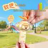 Portable USB Rechargeable Cartoon Mini Fan - Creative Student Gift