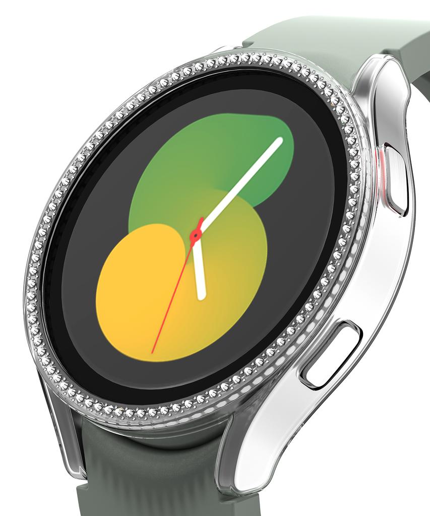 Nuateu [6Color] Galaxy Watch 5/4 Cubic Bumper Hard Case 40/44Mm