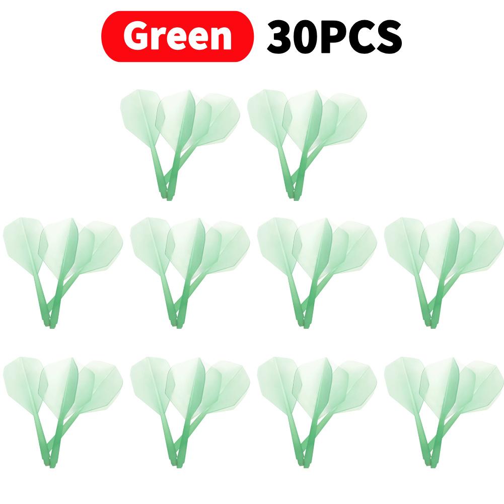3-30Pcs 2BA Darts Tail Durable Anti-fall Darts Flights Transparent Plastic Darts Shafts Dart Throwing Entertainment Games