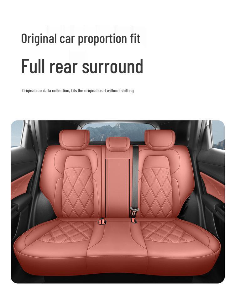 New Model Leather Car Seat Cushion for Chang'an CS55 PLUS - Five-Seater Seat Pad.