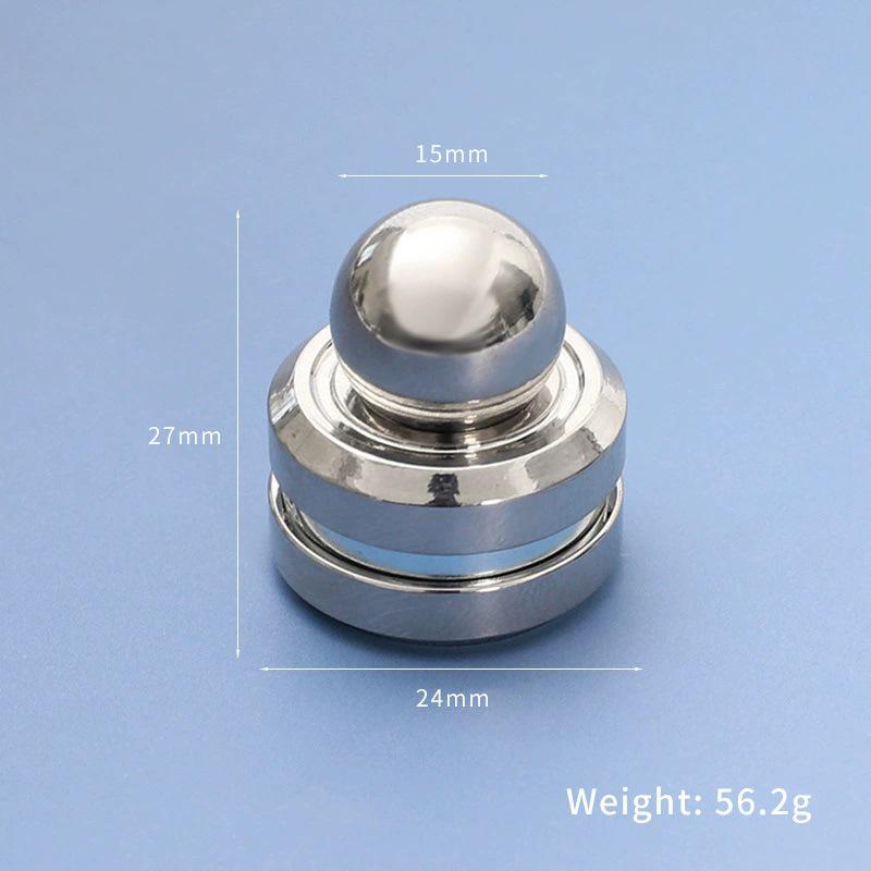 EDC Satellite Gyroscope Yo-yo Magnet Fidget Spinner Stress Relief Toy серебряный