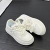 9 Spring little white shoes new mesh female students thick-soled heightening sports board shoes casual