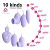 2 IN 1 Vibrator Clitoral Sucking Stimulator Vibrating Egg Silicone Waterproof Vibrator Woman Sex Toy G Spot Adult Products