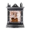 Halloween Fireplace Lamp Pumpkin Lantern Ghost Lamp Ghost Festival Skull Wind Lamp Halloween Night Light Desktop Ornament