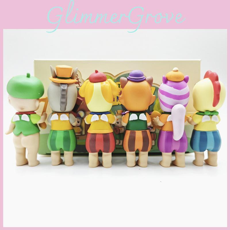 Animal Band Angel Pvc Collectible Toy Set For Kids And Fans