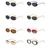 Classic Trendy Fashion Sunglasses Vintage UV Protection Sunglasses Retro Oval Sunglasses  Women Use