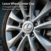 4 ks krytů středů kol pro auto, vodotěsný kryt ráfku pro Lexus IS250 IS200 CT200h GS300 LS430 RX450h LX570 IS300 ES RX LS