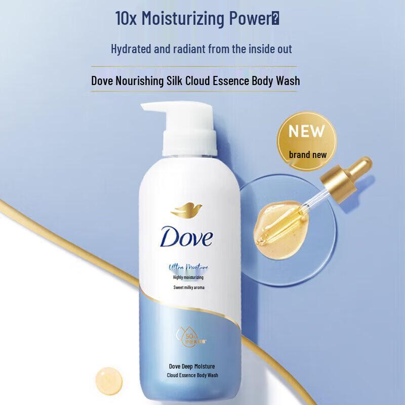 Dove Sweet Milk Scent Moisturizing Body Wash