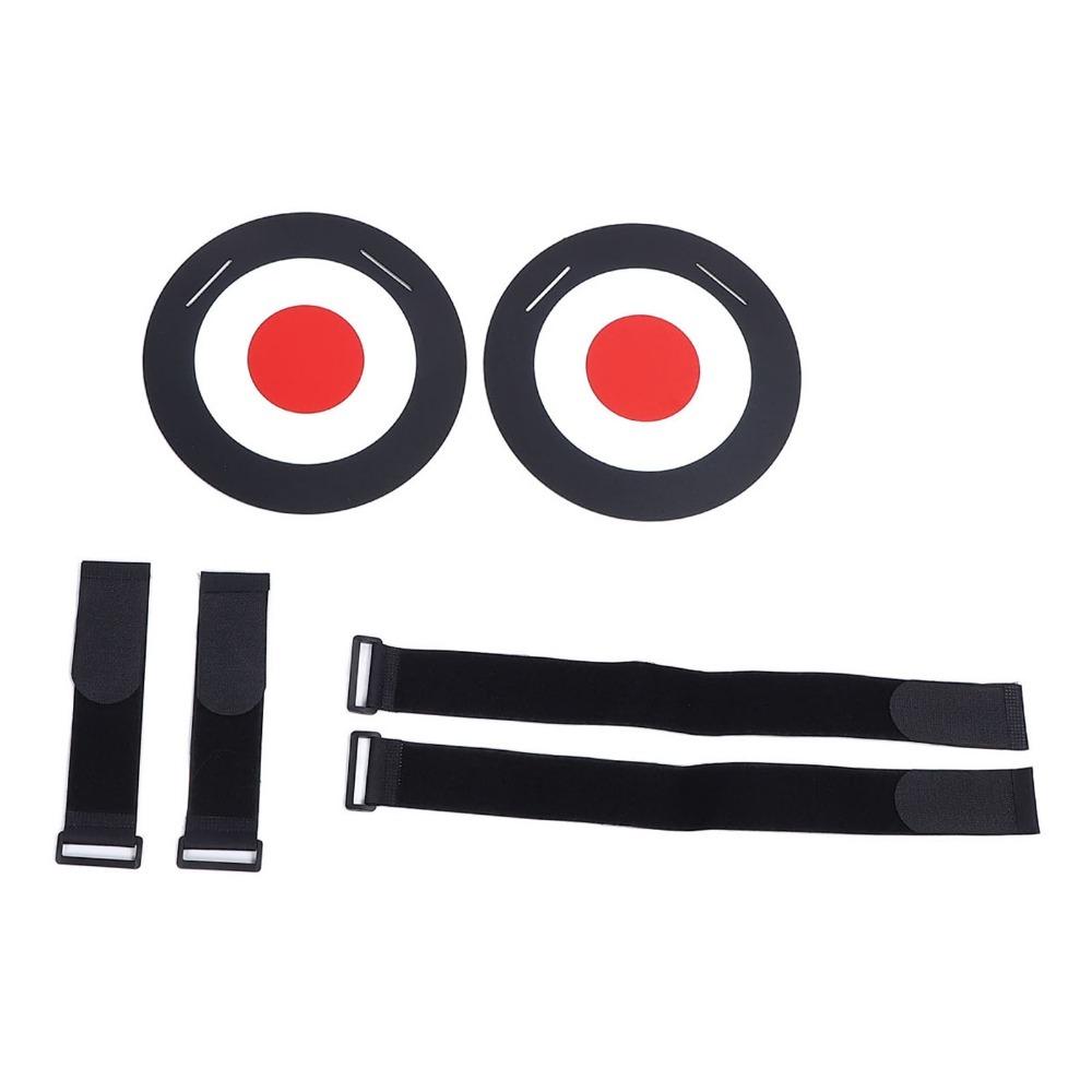 6PCS Target Discs Soccer Goal Training Target High Strength Soccer Training Target Outdoor Practice Target 25cm