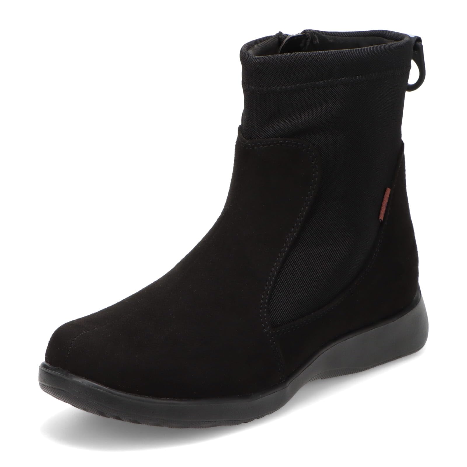 Achilles Sorbo Women s CUD 1020 Black Sneakers Size 245cm by FourTwoThree Designs Water-Repellent Lightweight with Zipper Comfortable to Walk I 13980₽