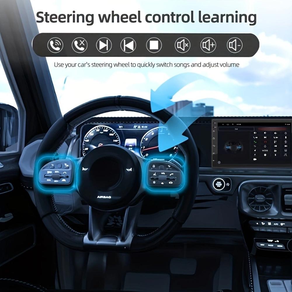 Car GPS Multimedia Radio Android 13 Carplay Android Auto 2DIN Universal, 7/9/10 Inch Video Player DSP RDS 2G 4G 64G