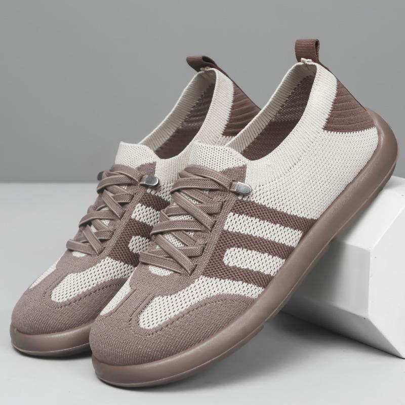 Shoes women's spring and autumn new breathable lazy shoes soft sole wear-resistant single shoes casual versatile women's shoes-pedal shoes