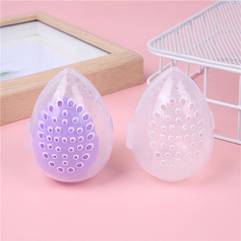 Kompaktes, schimmelresistentes Beauty-Schwamm-Etui mit atmungsaktiver Abdeckung