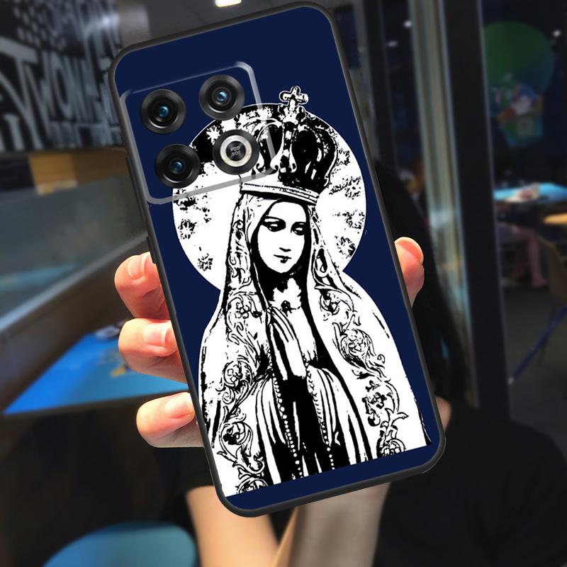 Conception Virgin Mary Jesus Funda For OnePlus 12R 13 R 12 11 9 10 Pro 8T 9RT 10T OnePlus Nord 4 CE 2 3 Lite N20 N30 Case
