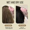 Shampoo Brush Ergonomic Soft Silicone Scalp Massager Non-Slip Handle Massage Mud Shampoo Brush Hair Washing Tool