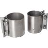 3 Inch Exhaust Clamp Butt Joint Band Clamp Sleeve Coupler 304 Stainless Steel