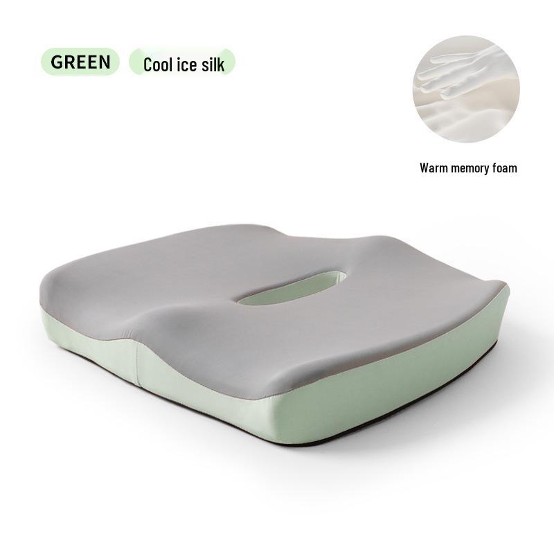 Ergonomic Memory Foam Office Chair Cushion for Lumbar Support and Long Sitting Comfort