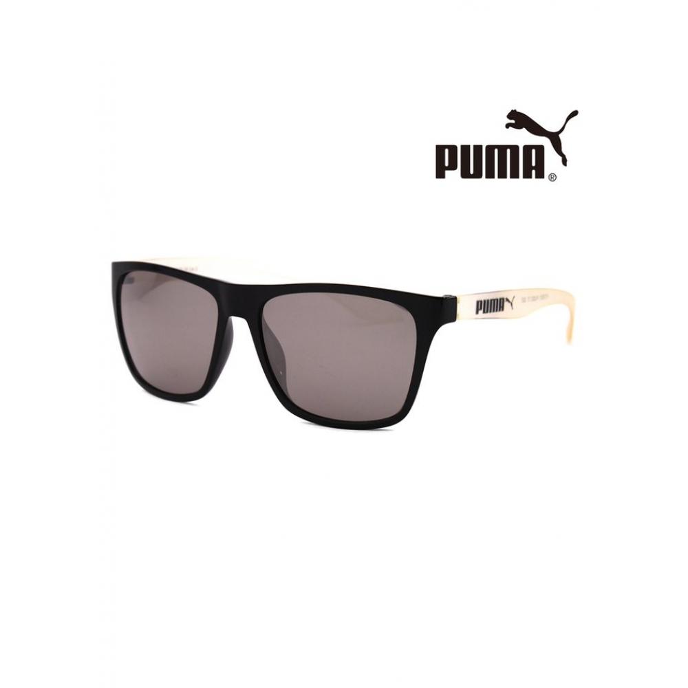 

Puma Pu0017s 002 Square Horn Rimmed Mirror Lightweight Sunglasses PU0017S002