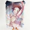 Anime M Medalist Throw Flannel Throw Blanket Suitable for Sofa Living Room Bedroom