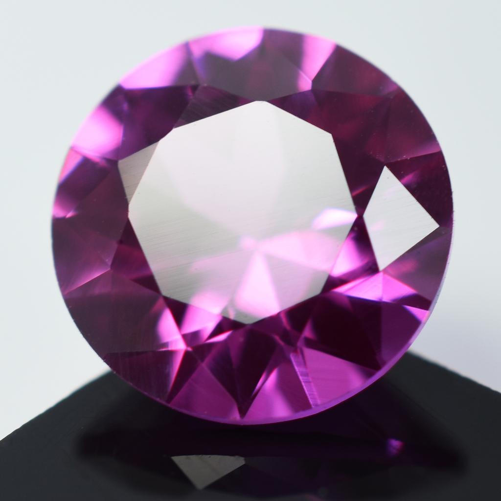 Natural Pink Ruby Loose Gemstone 12 Pcs Untreated 7x7 Mm Round Cut for Jewelry Making and Crafts