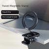 Sticky Adhesive Car Phone Holder 360 Rotate Magnetic Mount Portable Clip On Dashboards Metal Construction for Travel Use