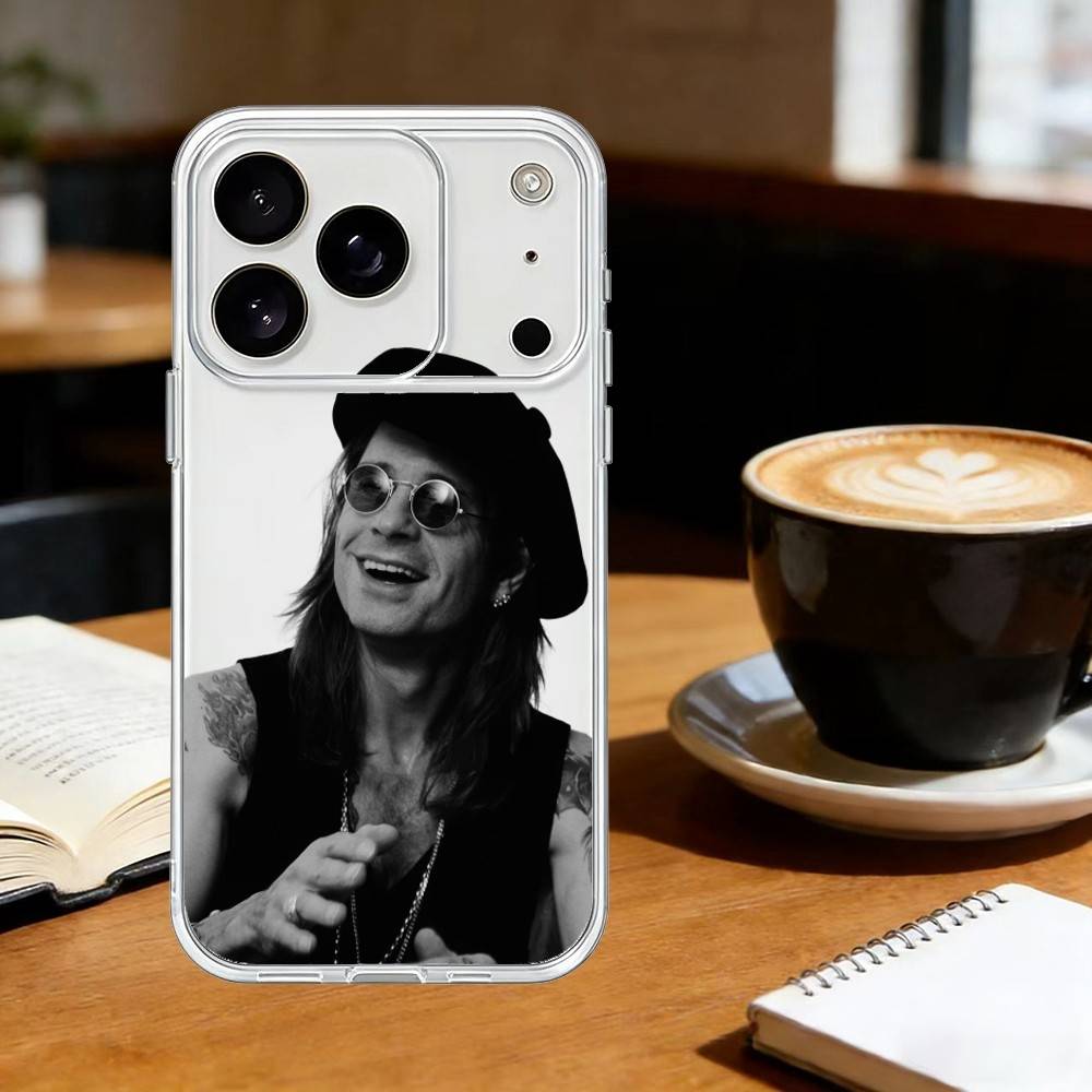 Osbourne Rock Singer O-Ozzy Phone Case For iPhone 17 16 15 14 13 12 11 Mini Pro Max Plus Transparent Cover