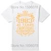 Made In 1983 Limited Edition Birthday Gift T-Shirt for Men Cotton T Shirts 41 Years Old Short Sleeve Tee Shirt Gift Idea Tops
