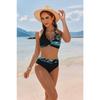 Women S Sexy Printed Bikini Swimsuit For Beach Vacation