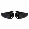 For Honda Accord 2/4 DR Sedan 2008-2016 Glossy Black Rear View Mirror Cover Trim