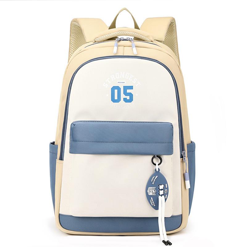

Stylish Unisex Nylon Casual Backpack For High School Students In Multiple Colors абрикосовый