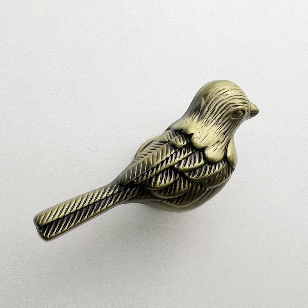 Bird Shaped Handle Drawer Pulls Zinc Alloy Knobs Everyday Use