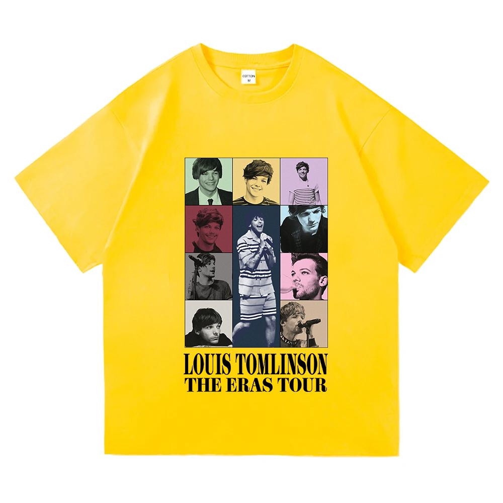 

2026 Summer Mens Letter Portrait Printed Round Neck Tshirt High Quality Retro 100 Cotton Neutral Hip Hop Pop Short Sleeve 4XL