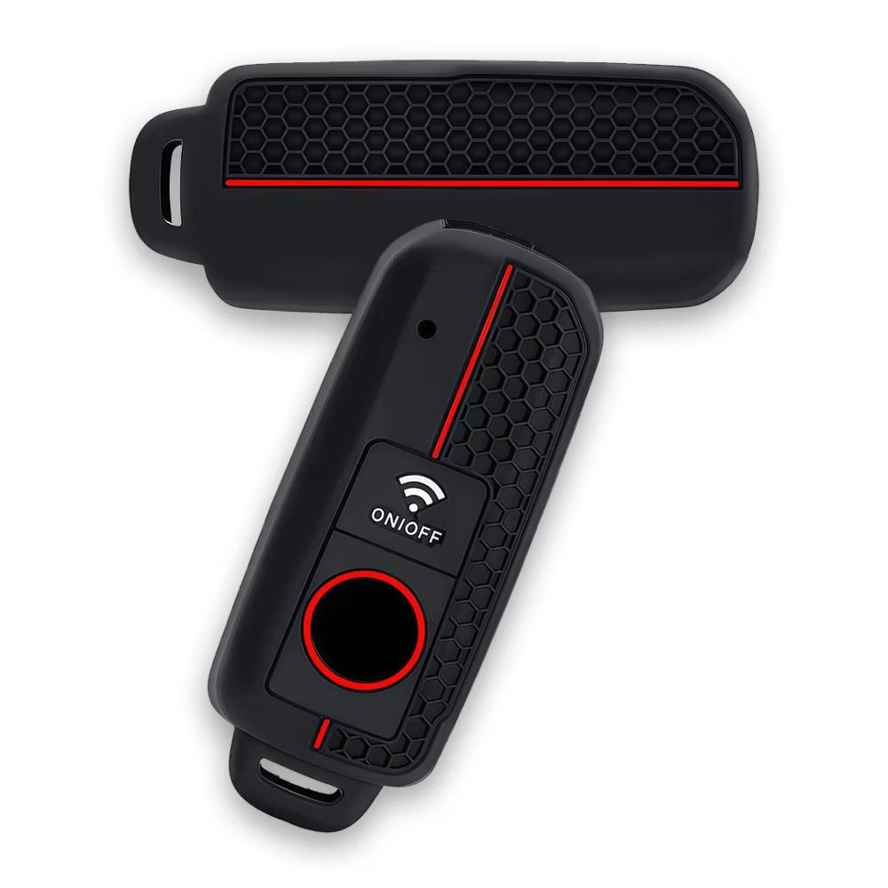 Funda de Silicona para Mando de Yamaha T-Max Tmax530 Tmax560 - Carcasa de Cubierta de Llave de Motocicleta Accesorios Llavero