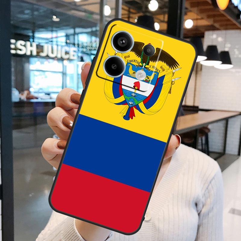 

Colombia Flag Case For Xiaomi Redmi Note 11 9 10 12 13 14 15 Pro Plus Redmi 15 15C 10C 12C 13C 14C Cover Redmi 15C 5G