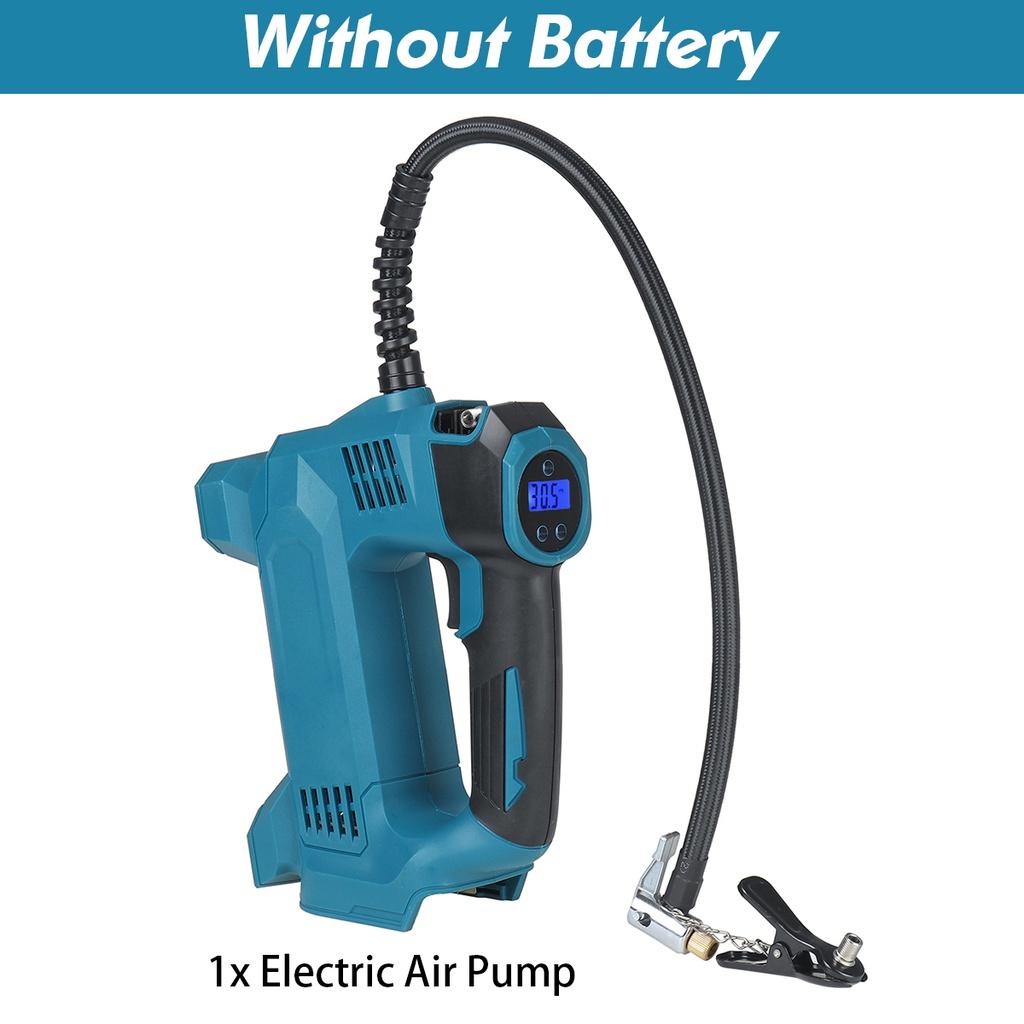 

830 кПа 18 В портативный воздушный насос автомобильный воздушный компрессор насос с ручкой цифровой перезаряжаемый воздушный компрессор голый инструмент для батареи 18 В Only machine