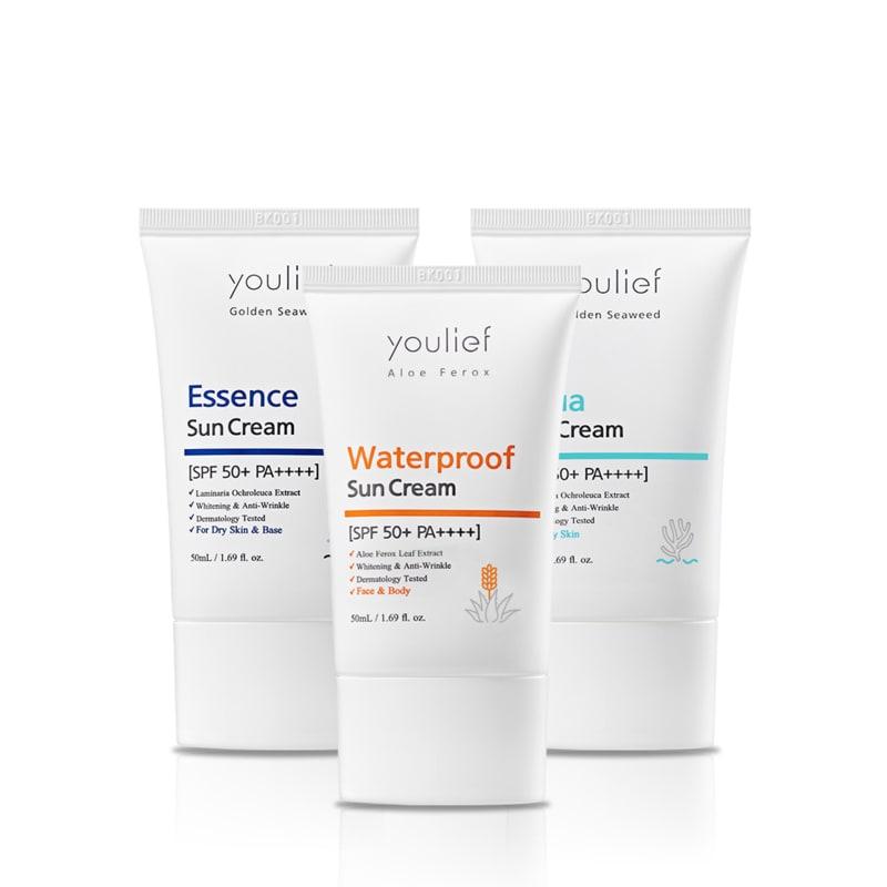 Daily Sunscreen 50ml (Choose 1: Aqua/Essence/Waterproof)