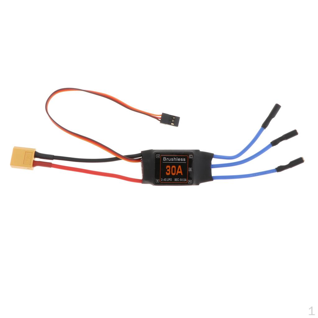 30A Brushless BEC Motor XT60 Plug for RC Quadcopter Toys Spare Parts diy