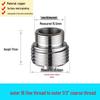Copper Kitchen Faucet Aerator Thread Adapter