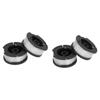 4PCS Replacement Spool for AF?100 AF?100?3ZP AF?100?BKP AF?100?BKP AF?100?2 30ft .065in Line Grass